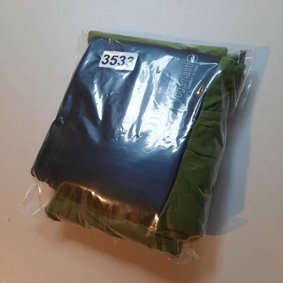 Yogamasti Harem Baggy Yoga Pants Size 8-10 US Green Black Vinayasa Practice - Picture 11 of 11